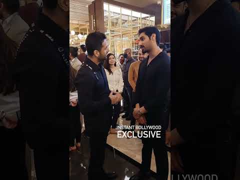 #Repost @instantbollywood —#FardeenKhan gives his best wishes & advice to ahan.shetty