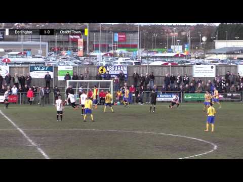 Darlington 5-0 Ossett Town - Evo-Stik First Division North - 2014/15