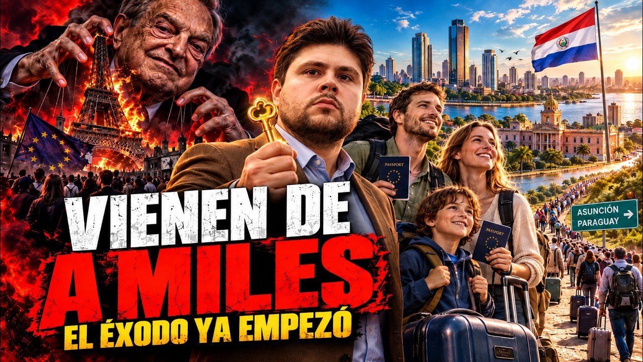 🔴 SOROS DESTRUYÓ EUROPA, BRASIL, ARGENTINA y URUGUAY 🚨 PARAGUAY lo DERROTÓ y NOS REFUGIA 🇵🇾