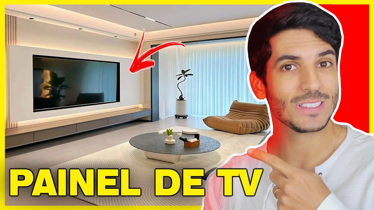 PAINEL PARA TV NA SALA DA SUA CASA