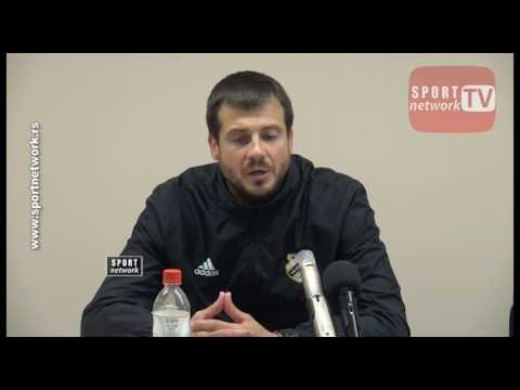 Konferencija za medije posle utakmice 26. kola SLS: Borac - Čukarički