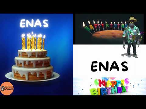 ENAS Happy Birthday Song and Dance - It's Your Birthday - Happy Birthday to You ENAS