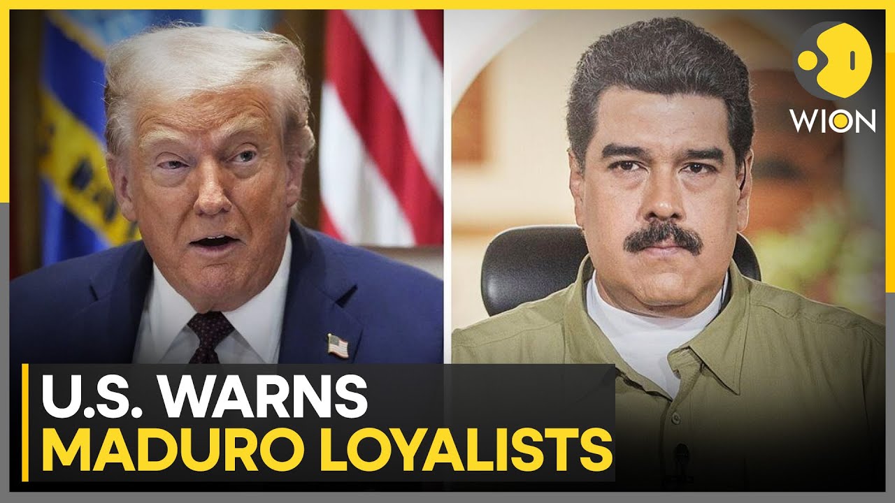 Venezuela Crisis: US Warns Maduro Loyalists, Eyes Security Chiefs as Potential Targets | WION