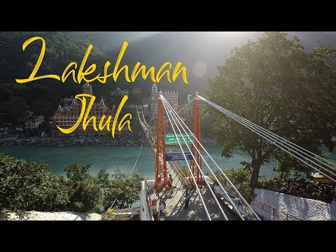 Lakshan Jhula Bridge in Rishikesh Uttarakhand