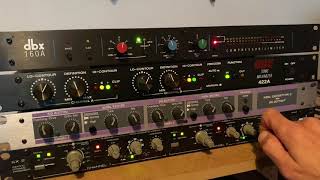 Video thumbnail for 3 Exciters in Action. BBE Sonic Maximizer 422A * APHEX 104 * SPL SX2 by Kiosko 33hz