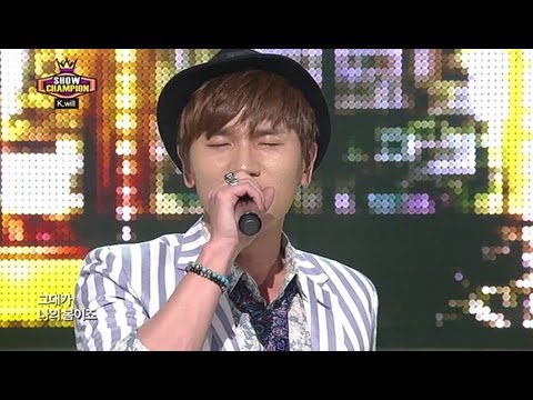 K.will - Love Blossom, 케이윌 - 러브 블러썸, Show champion 20130424