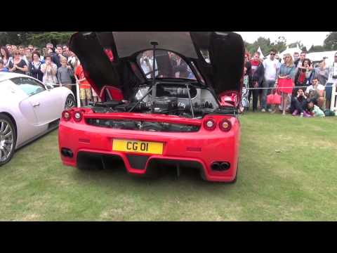 DECATTED Ferrari Enzo, INSANE REVS. Straight Piped Exhaust! Deafening Sound!