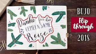 BULLET JOURNAL Flip Through 2018 + 1.000 Abo-SPECIAL 🎁Geschenk