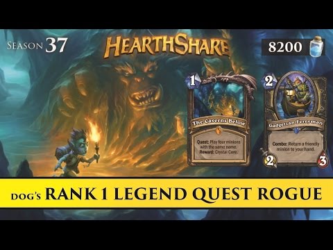 Dog's Rank 1 Legend Quest Rogue (Deck Spotlight) | Dekkster