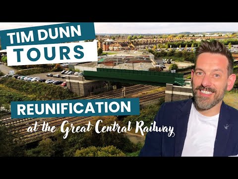 Great Central Reunification track bed with Tim Dunn