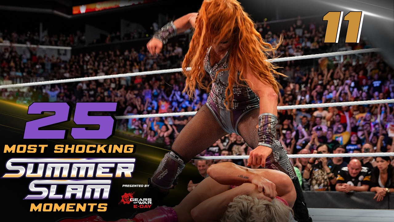 Becky Lynch demolishes Charlotte Flair in post-match ambush: 25 Most Shocking SummerSlam Moments