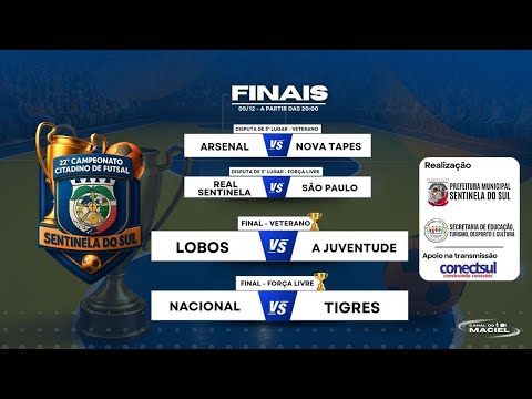 FINAIS | CAMPEONATO CITADINO DE FUTSAL | SENTINELA DO SUL