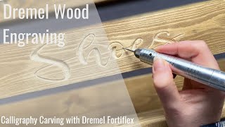 Gravur auf Holz