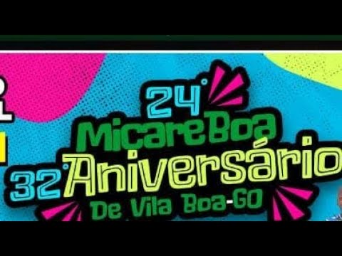 2ºTORNEIO MICAREBOA 2024 - ANIVERSÁRIO DE VILA BOA GO - QUARTAS DE FINAIS - SEMIFINAIS - FINAIS