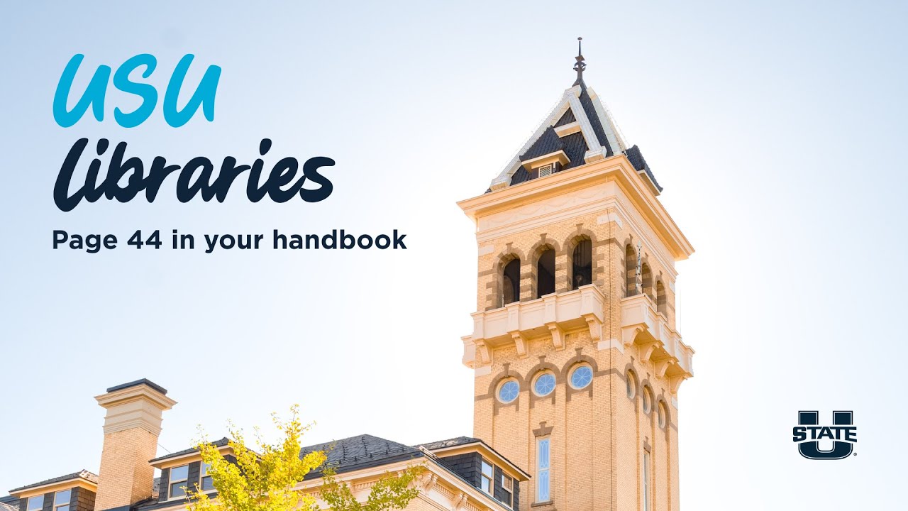 USU Libraries - Parent and Family Orientation 2025