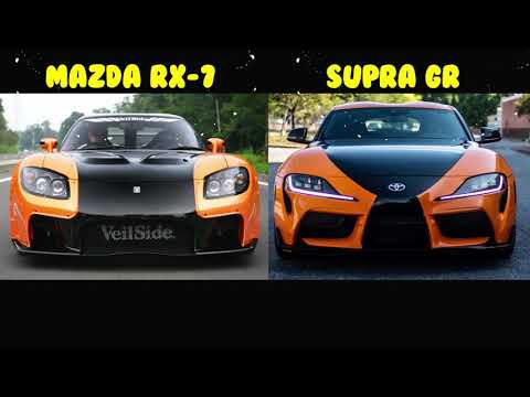 Same Style, different car. Han' Supra F9 vs Tokyo Drift RX-7....!!