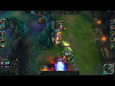 Irelia late game,  bad decision  making.