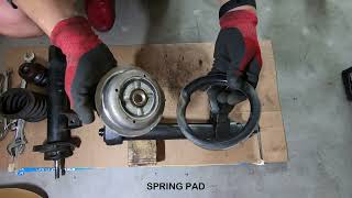 BMW E90 328i Front Strut Spring Disassembly How To