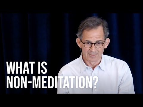 What is meant by 'Non-Meditation'?