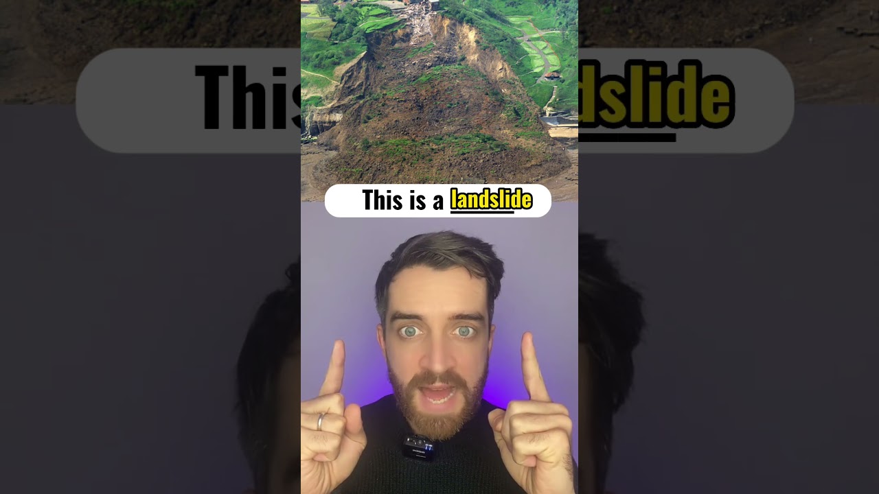 Natural disasters in English