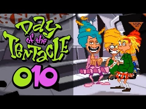 Let's Retro Day of the Tentacle #010 [Deutsch] [HD] - Der Schöne Harold