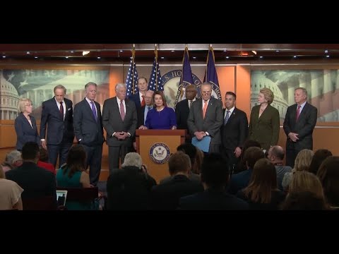 Watch live: Pelosi, Schumer speak to reporters after meeting Trump at White House