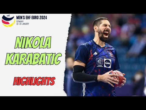 Los Mejores GOLES de NIKOLA KARABATIC en la EHF EURO 2024