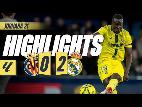HIGHLIGHTS | VILLARREAL 0-2 REAL MADRID | LALIGA