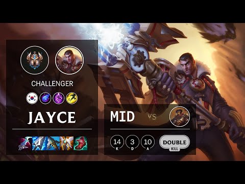 Jayce Mid vs Viktor - KR Challenger Patch 11.7