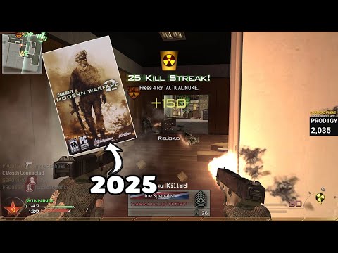 MW2 In 2025 Is EASY:"HACKER NUKED!" INTENSE 50CAL & RPD" NUKE ON HIGHRISE GROUND WAR!
