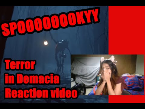 Reaction Video Terror in Demacia Cinematic League of Legends SPOOOKY