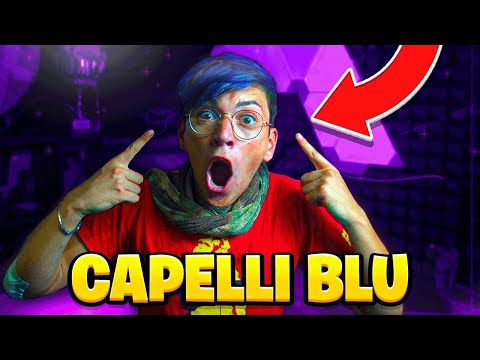 Mi sono FATTO I CAPELLI BLU...