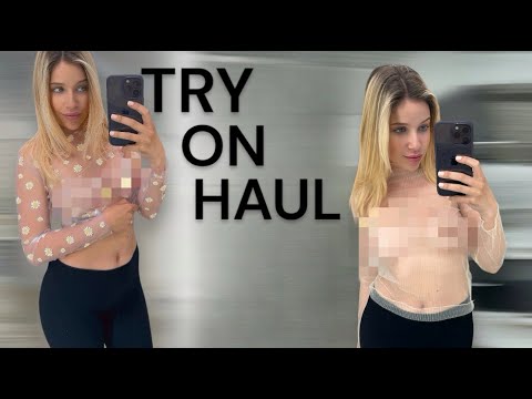 [4K] TRANSPARENT SUMMER TRY ON HAUL with Meela
