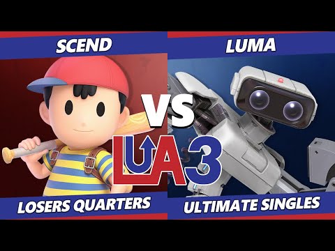 LEVELUP Arena 3 Losers Quarters - Scend (Ness) Vs. Luma (ROB) SSBU Ultimate Tournament