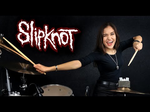 Slipknot - Psychosocial - Drum Cover By Nikoleta - 14 years old