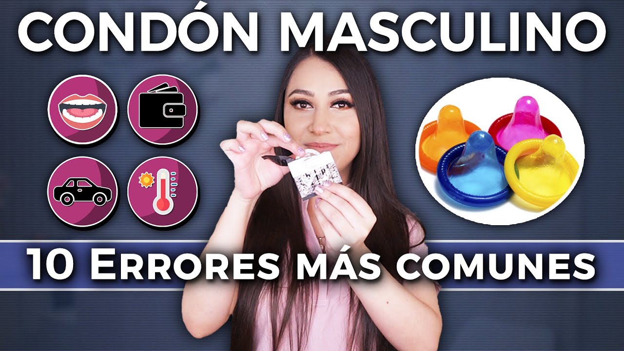 10 most common MISTAKES when using a CONDOM | the CORRECT way to use it 👩🏻‍⚕️