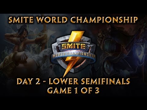 Smite World Championship: Day 2, Lower Semifinals (Game 1 of 3)