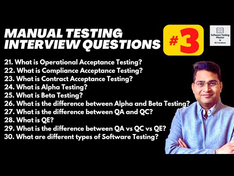 Manual Testing Interview Questions and Answers with Examples Part 1