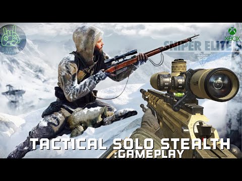 Solo STEALTH Sniper GamePlay - Sniper Elite 5 ( “That others may live “) 