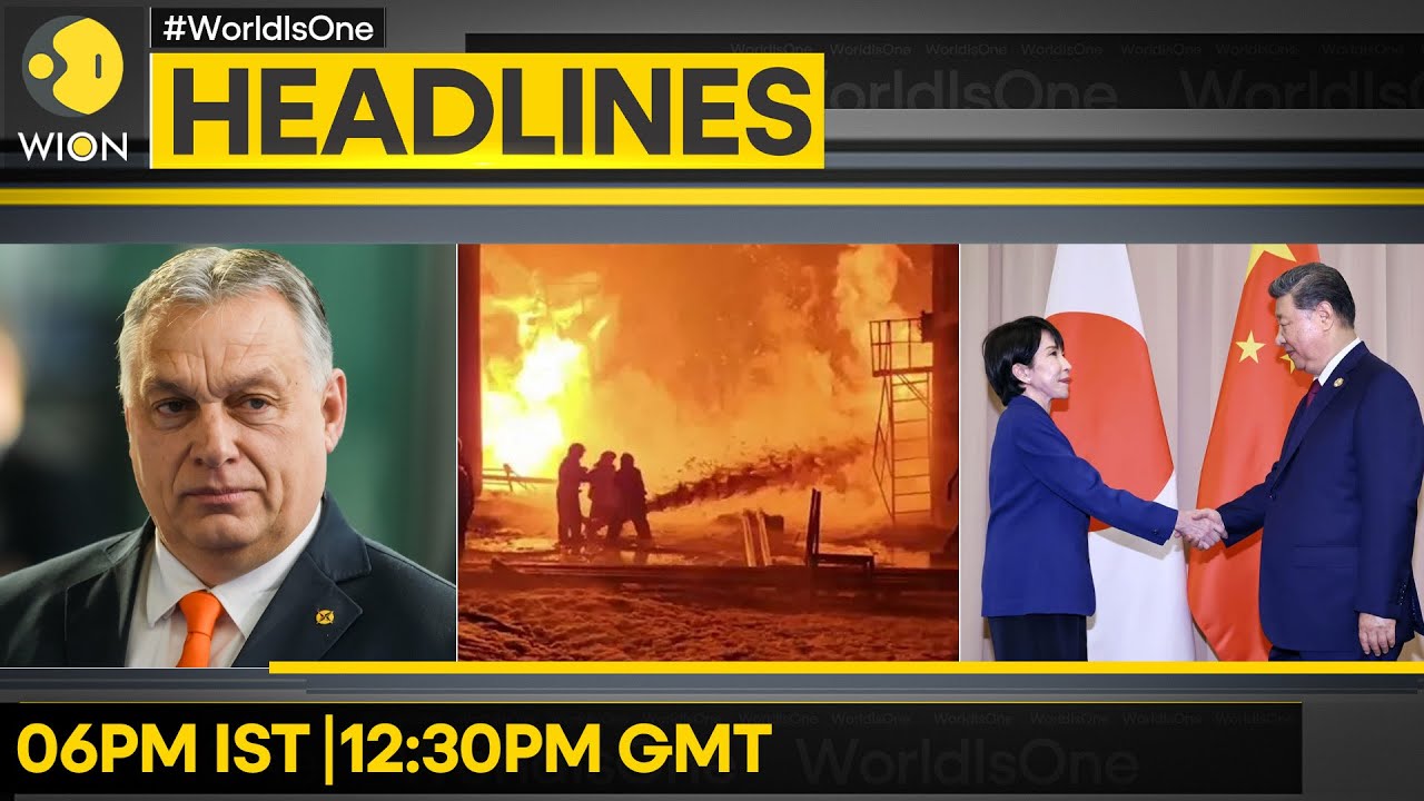 Ukraine: Struck Over 160 Russian Oil Sites | Tanzania On The Boil, '300 Killed' | WION HEADLINES