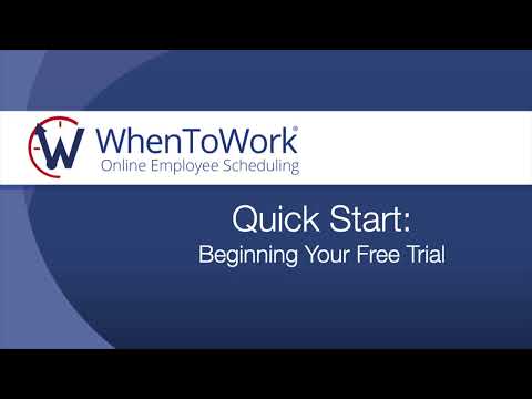 Quick Start: Free Trial