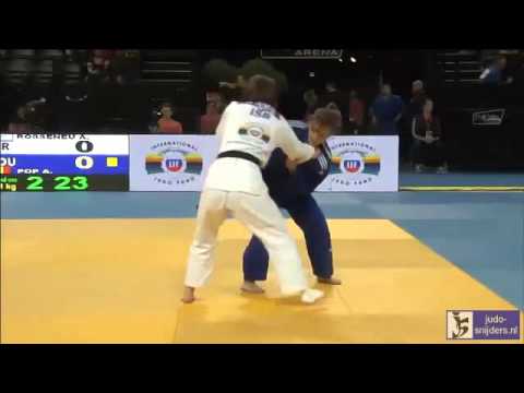 Judo 2014 European Championships Montpellier: Rosseneu (ISR) - Pop (ROU) [-48kg]