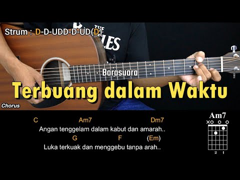 Terbuang dalam Waktu - Barasuara | Tutorial Chord Gitar Mudah dan Lirik