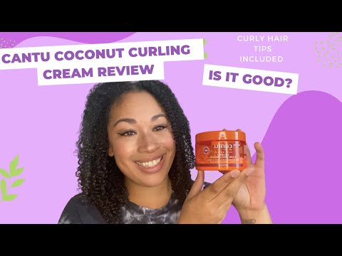 Cantu Coconut Curling Cream Review, is it good?