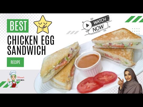Chicken Egg Sandwich Recipe by Kanwal's Kitchen