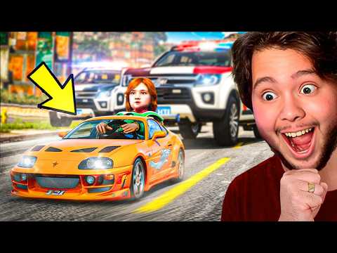 I ESCAPED in a CHILD'S CAR in GTA 5 RP!
