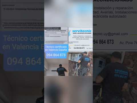 Instalador Aire Acondicionado Neptunia 094864873 venta, instalación, Service Neptunia