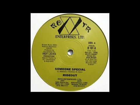 Rare Modern Soul 12" Rideout – Someone Special
