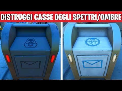 DISTRUGGI LE CASSE DEGLI SPETTRI & DELLE OMBRE USANDO GLI ESPLOSIVI