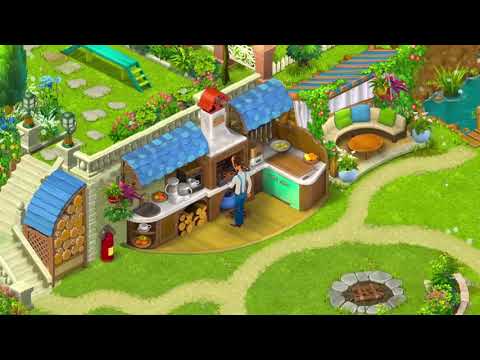 Видео Gardenscapes